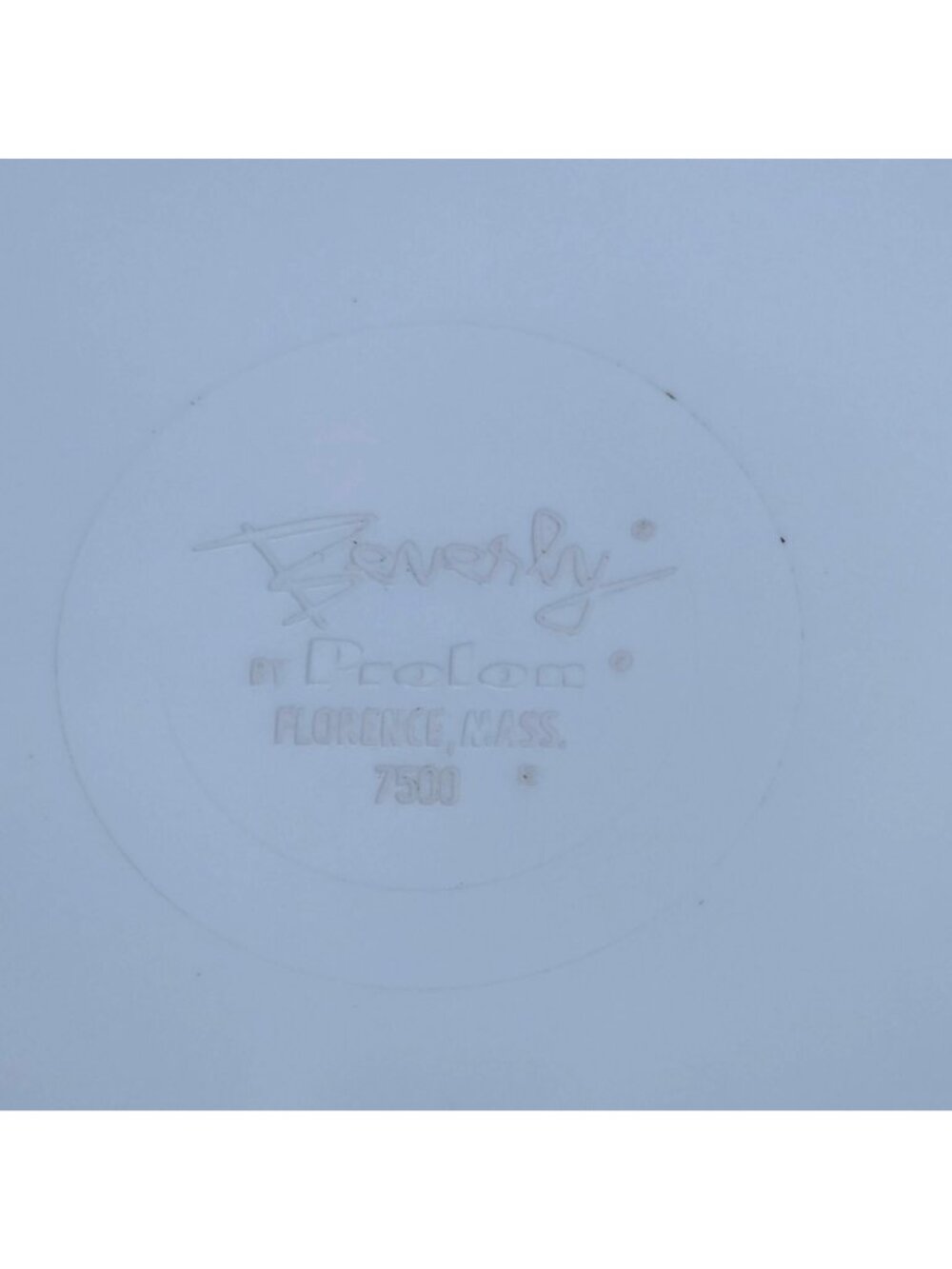 VTG 1970s Melamine Dinner Plates Beverly Prolon Olive Green White Daisy Floral - Picture 9 of 13